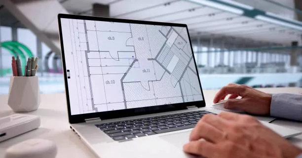 plan 2D pour visualiser intérieur