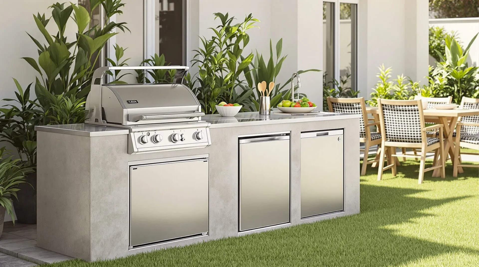 Comment installer une cuisine d’extérieure dans son jardin ?