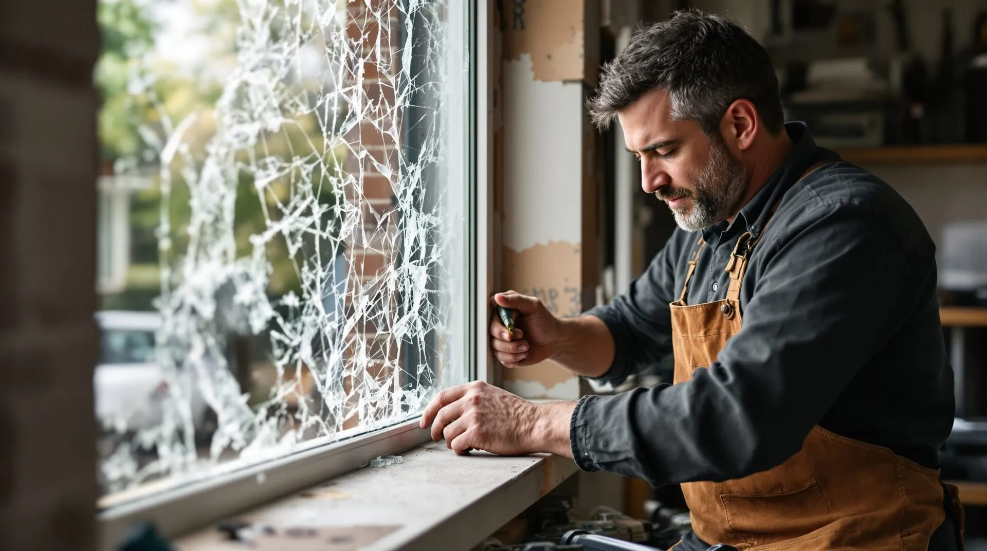 L’artisan vitrier peut-il remplacer un double vitrage cassé ?