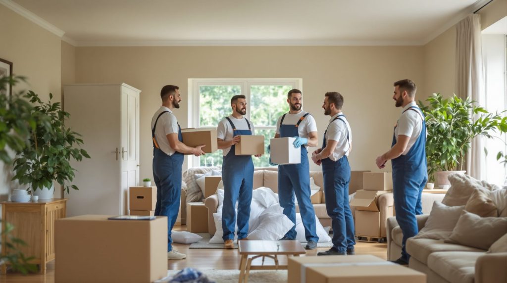 entreprise pour vider une maison