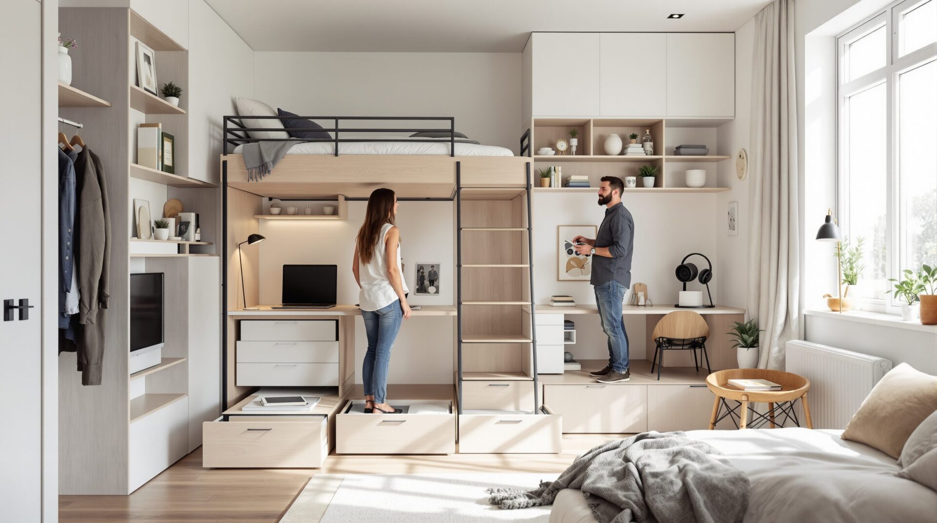 Chambre de 11m2 : les 10 idées d’aménagement pour optimiser l’espace
