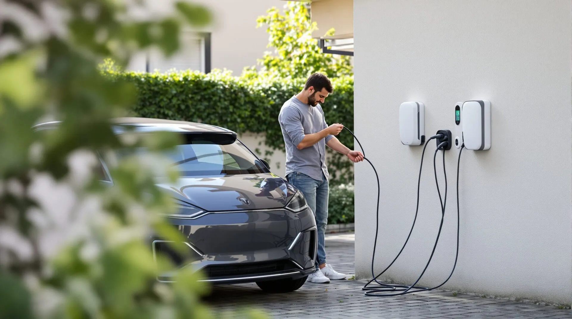 Comment installer une borne de voiture électrique chez soi à Lyon ?