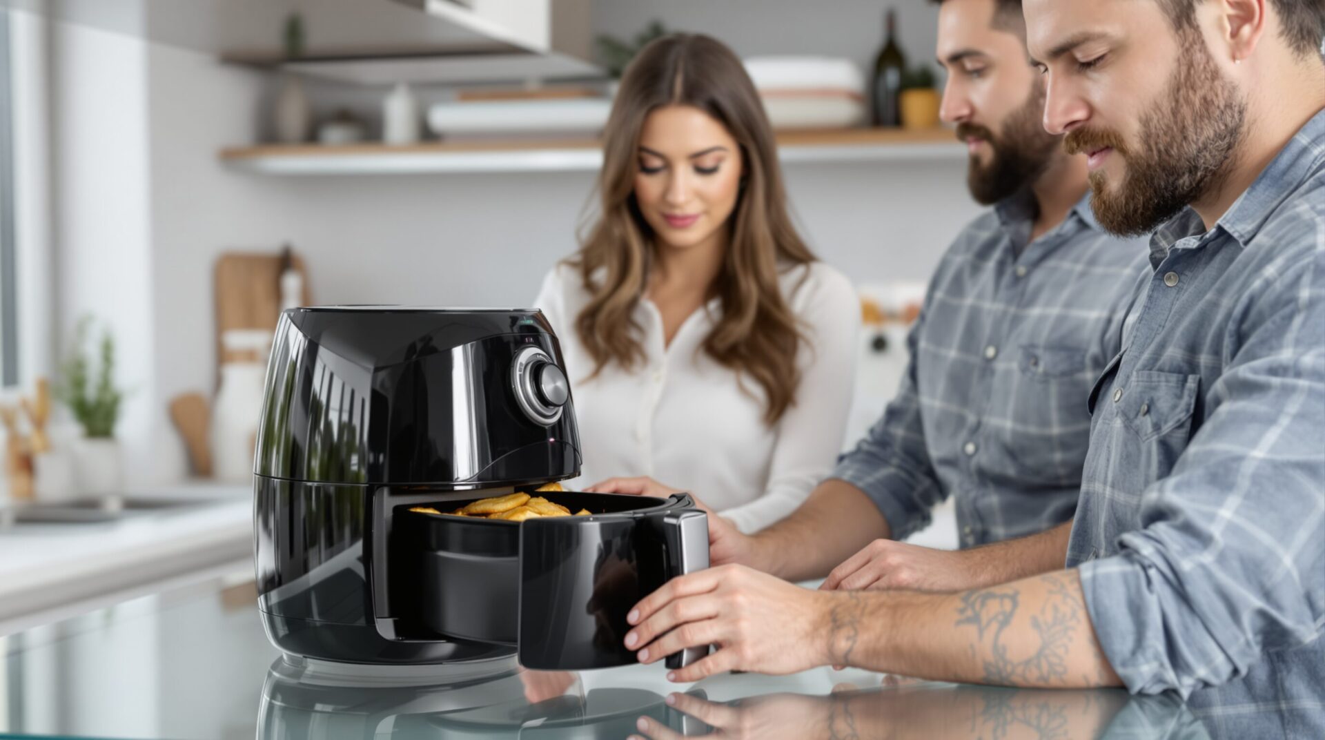 air fryer danger feu
