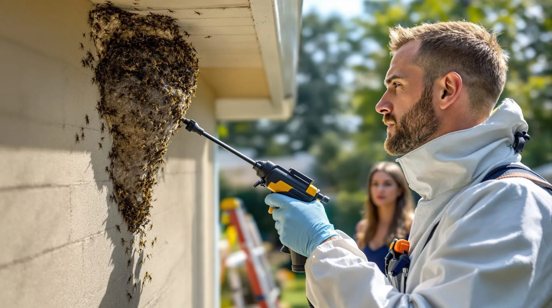 Traitement des guêpes : la méthode efficace pour sécuriser la maison