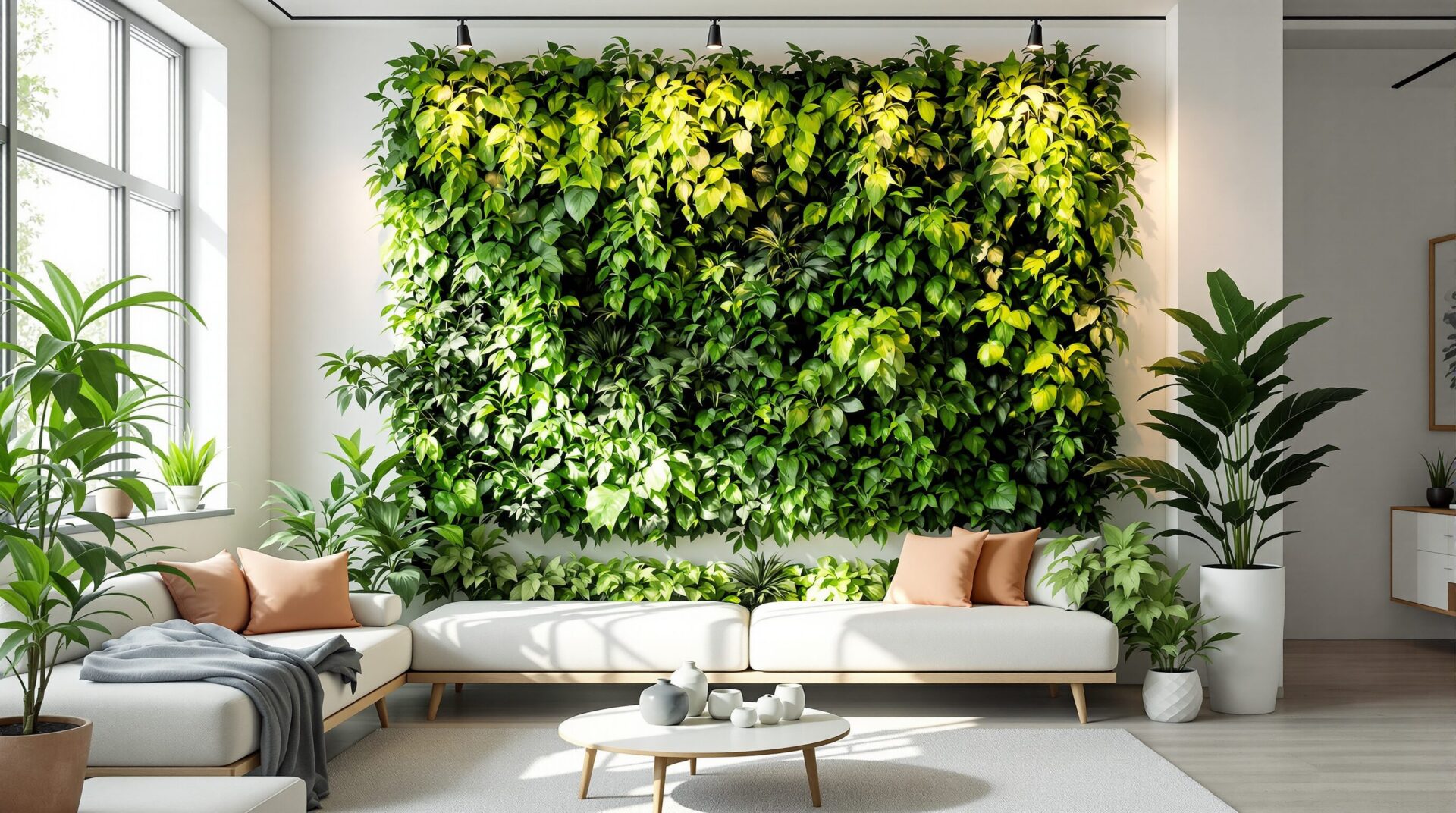 creer mur vegetal interieur