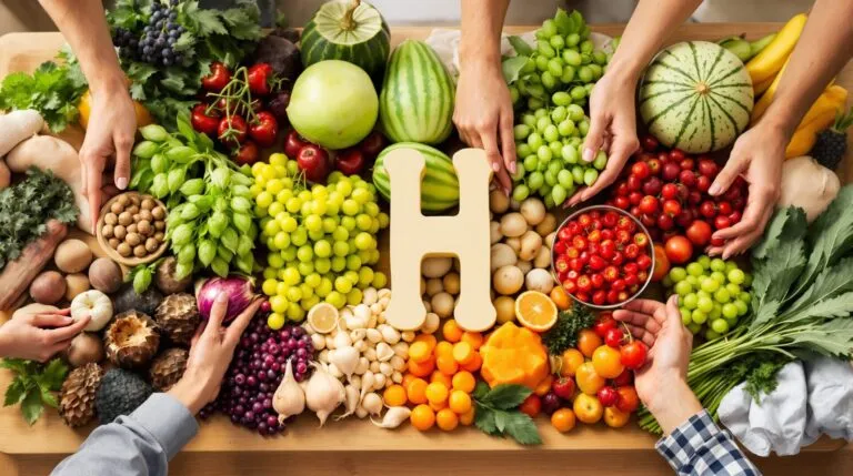 fruit legume en h