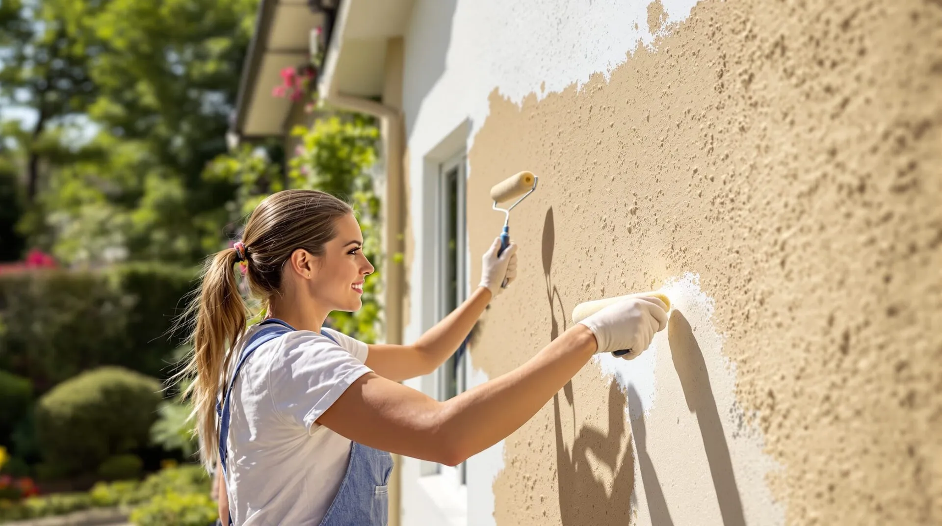 Peindre mur extérieur crépi : la méthode efficace pour un résultat durable