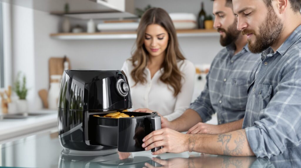 air fryer danger feu