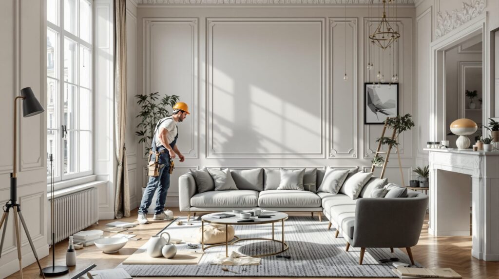 Rénover un appartement à Paris : conjuguer charme, confort et performance