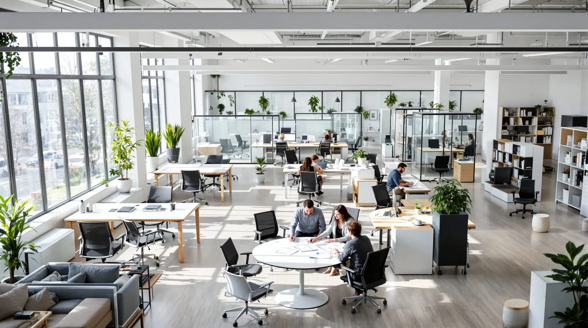 Aménagement de bureaux professionnels : les étapes clés pour optimiser son espace