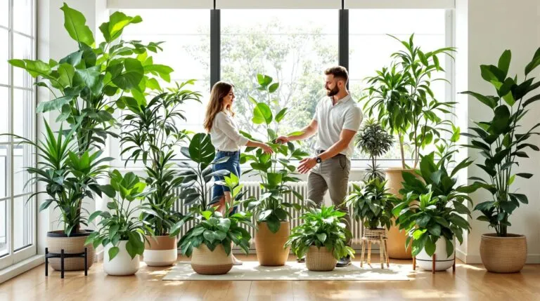 plantes structurantes maison