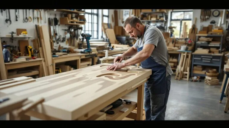 plan de travail sur mesure