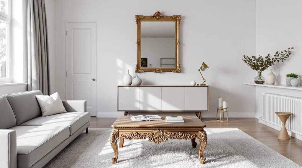 Comment intégrer des pièces anciennes dans une décoration moderne sans fausse note ?