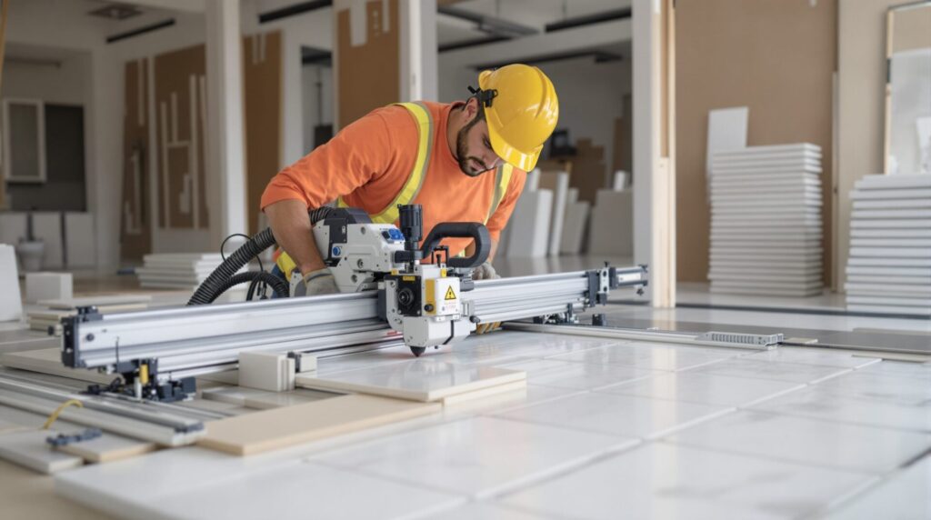 Rénovation : Pourquoi choisir une découpe de carrelage sur mesure pour votre chantier ?