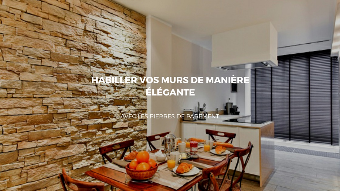 Donner du cachet à votre déco avec des plaquettes de parement