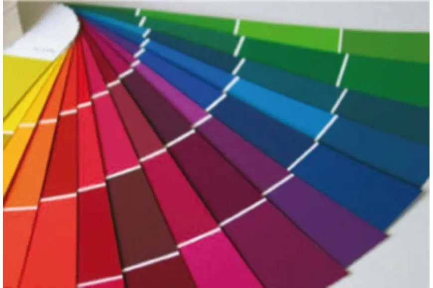 gamme de couleur