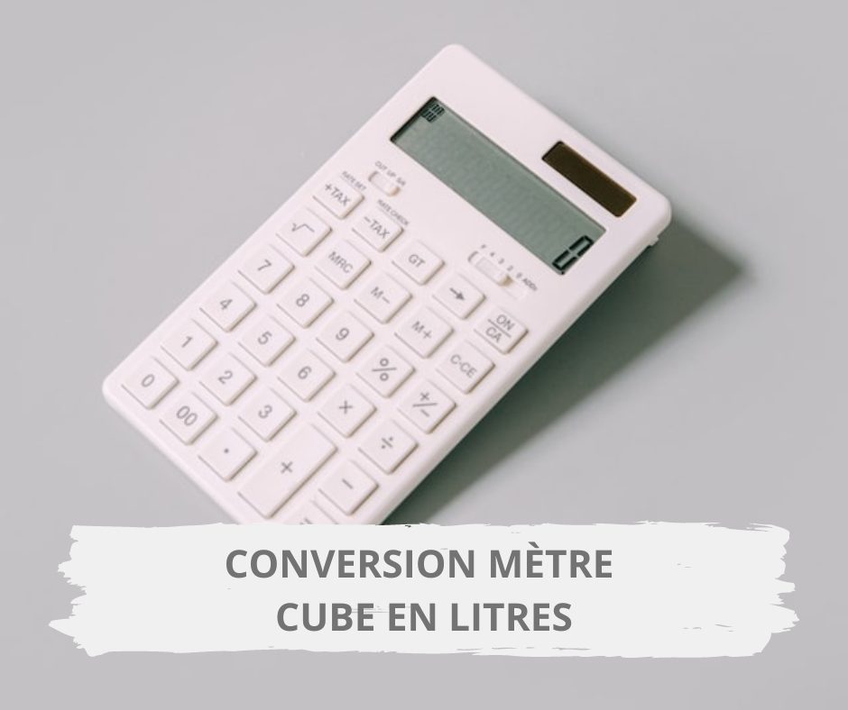 combien de litres dans un mètre cube