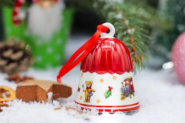 Une salle à manger de Noël