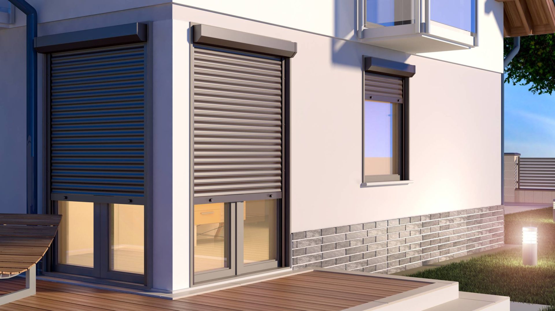 volets en aluminium sur mesure