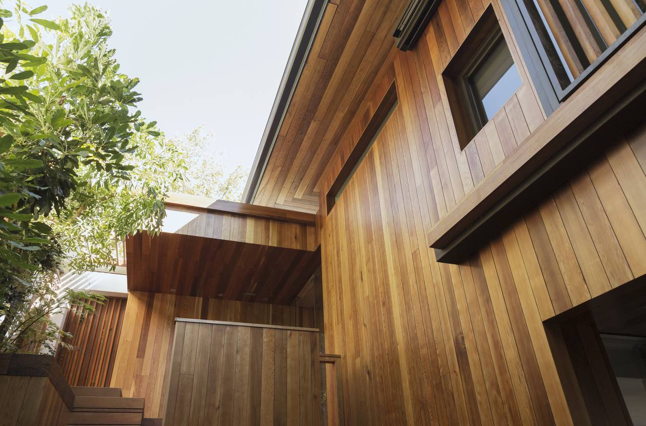 bardage en bois