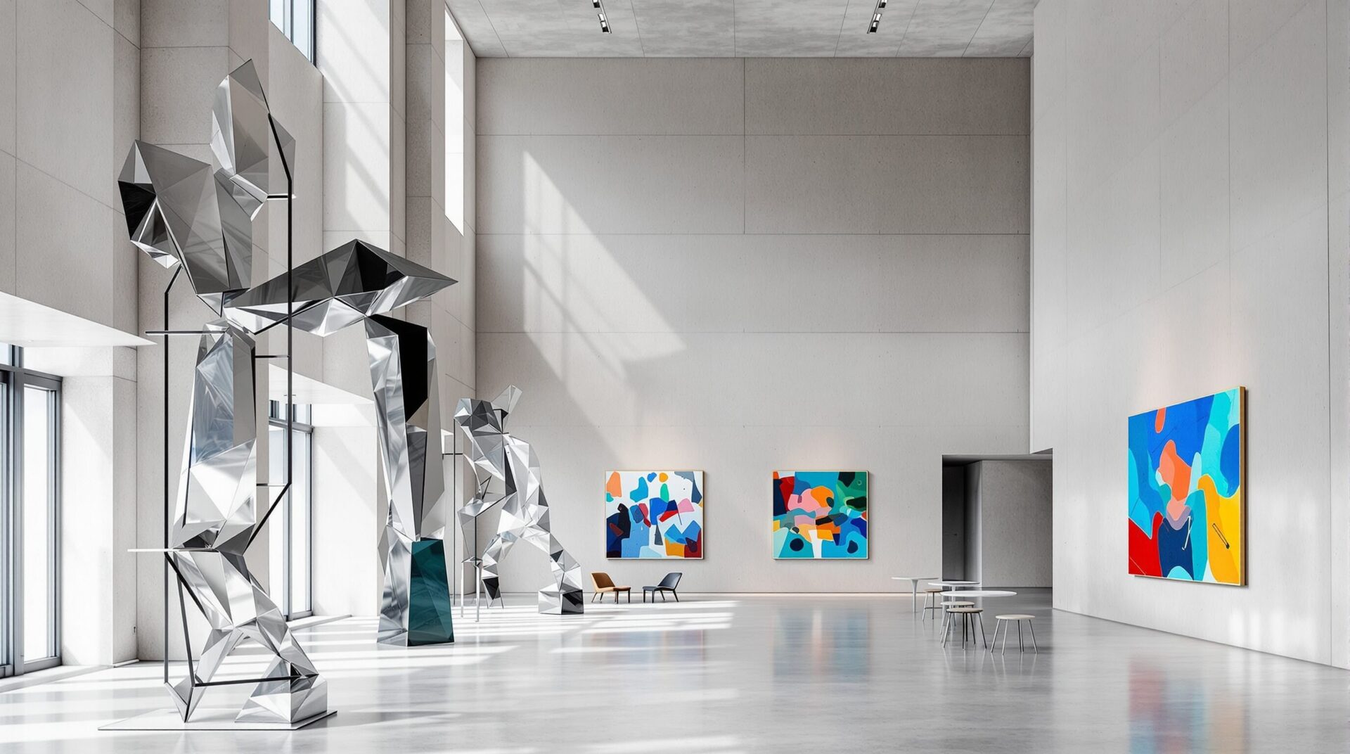 L'art abstrait dans l'architecture moderne