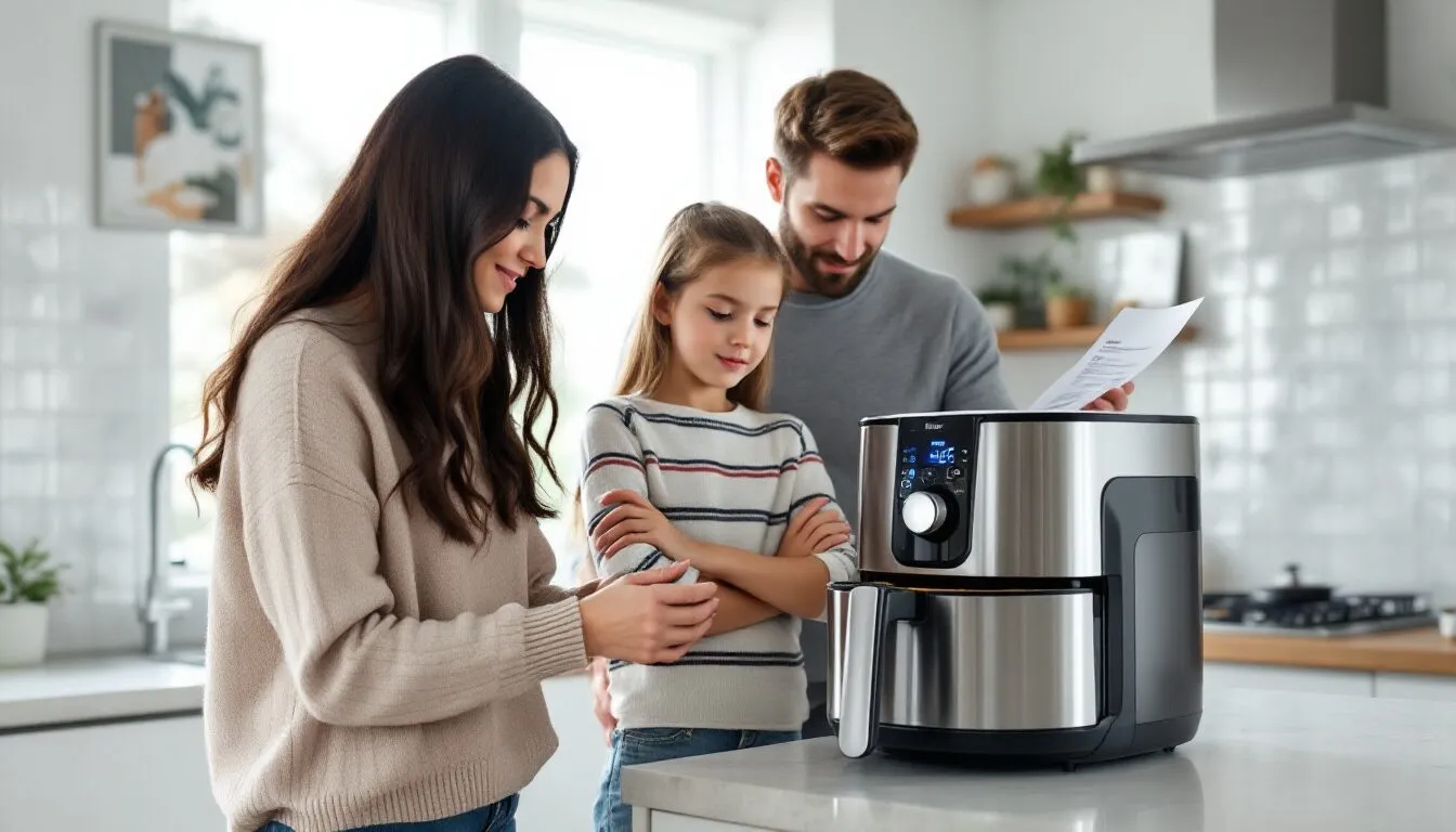 air fryer danger feu
