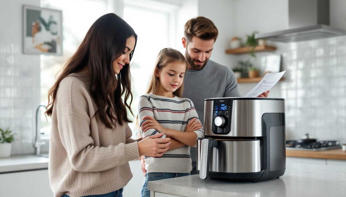 air fryer danger feu