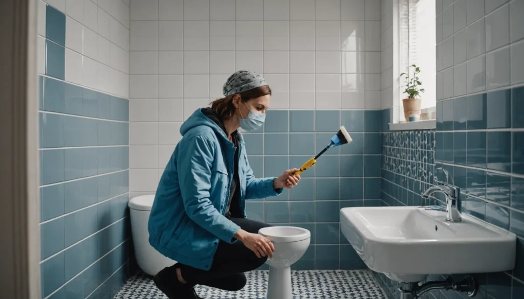 peindre carrelage salle de bain