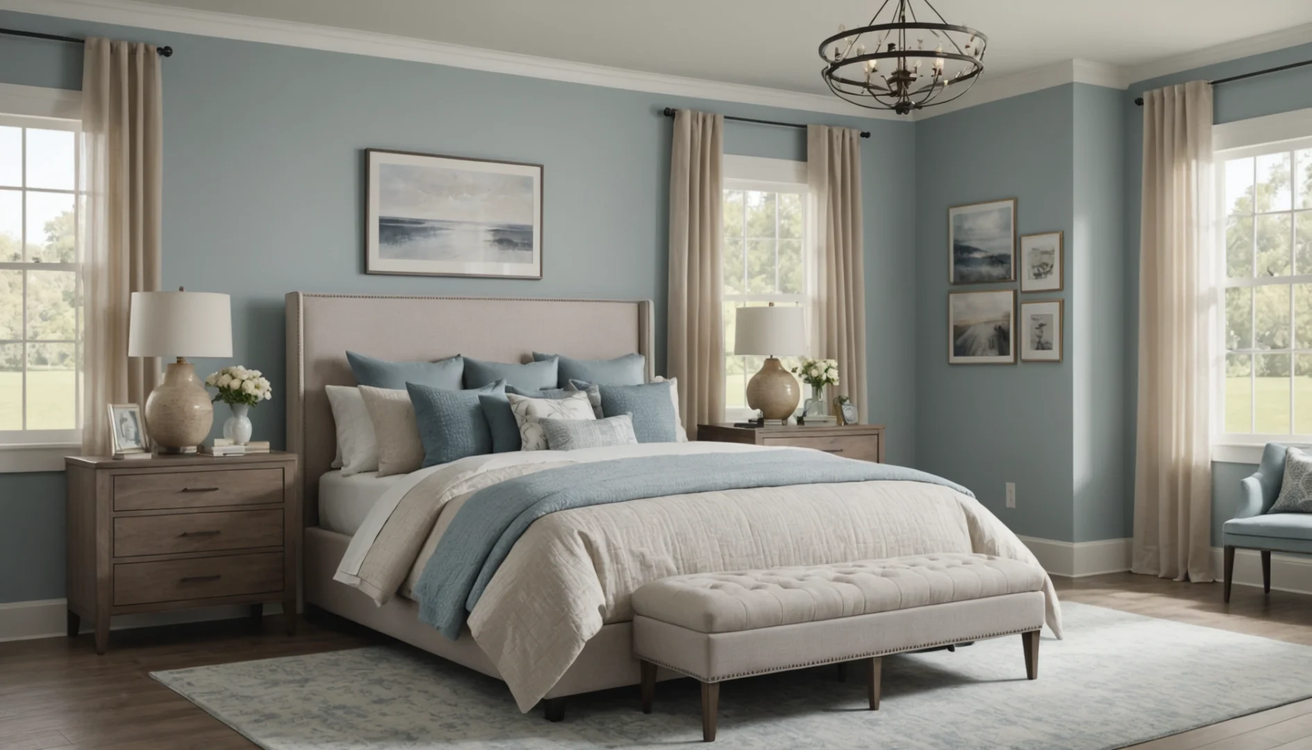 couleurs peinture chambre adulte