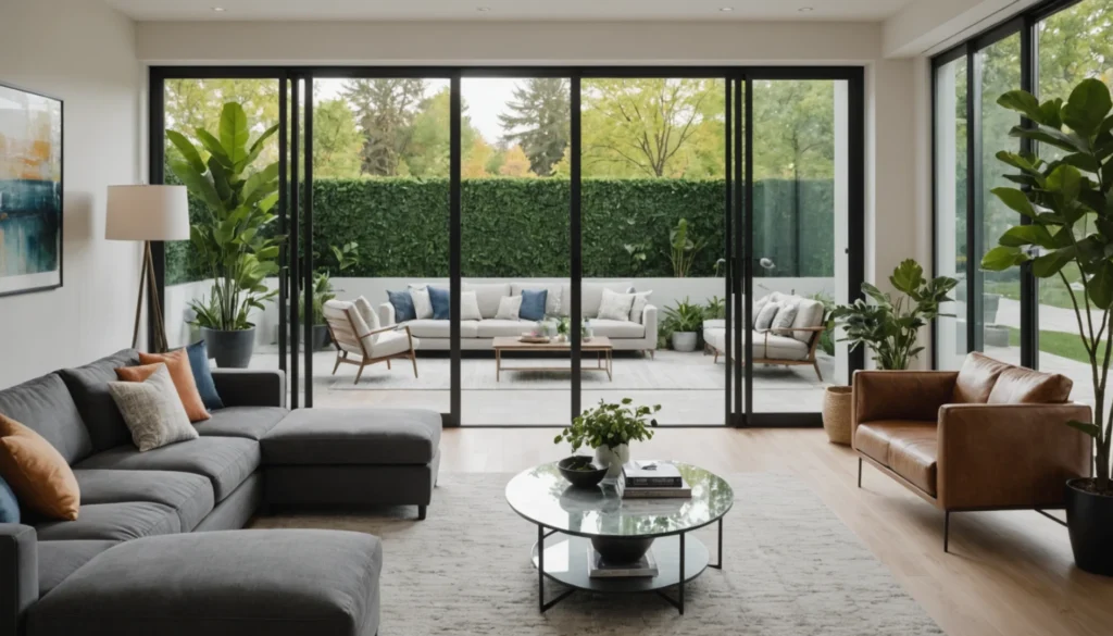 porte intérieure vitrée rénovation