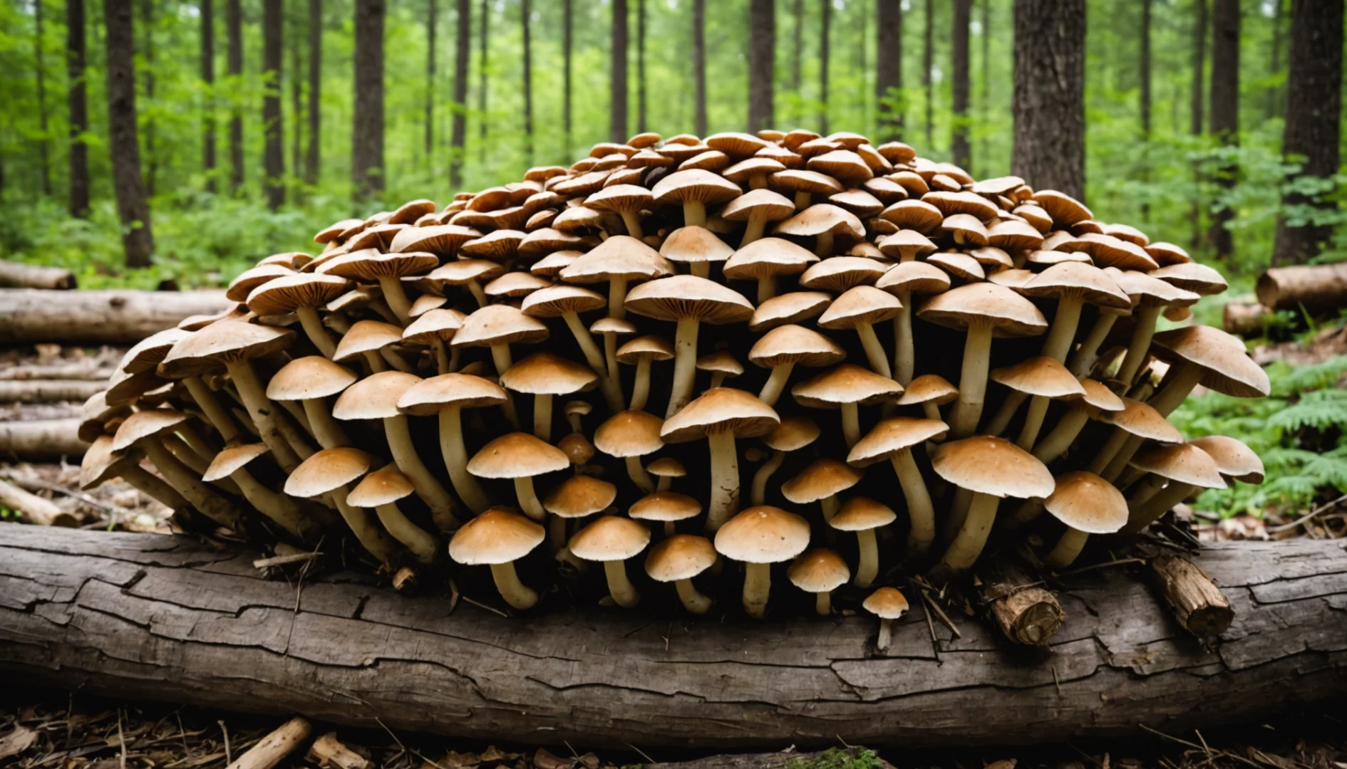 champignon sur bois de chauffage que faire