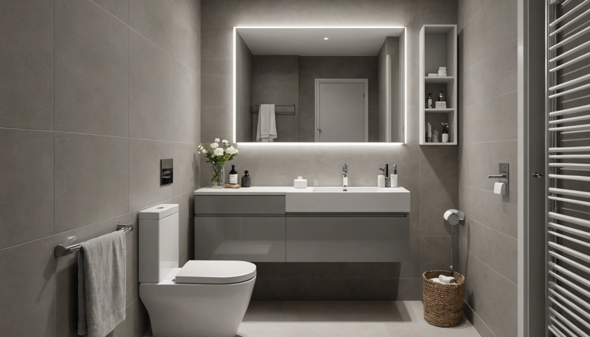 mini WC invité de 1 m²