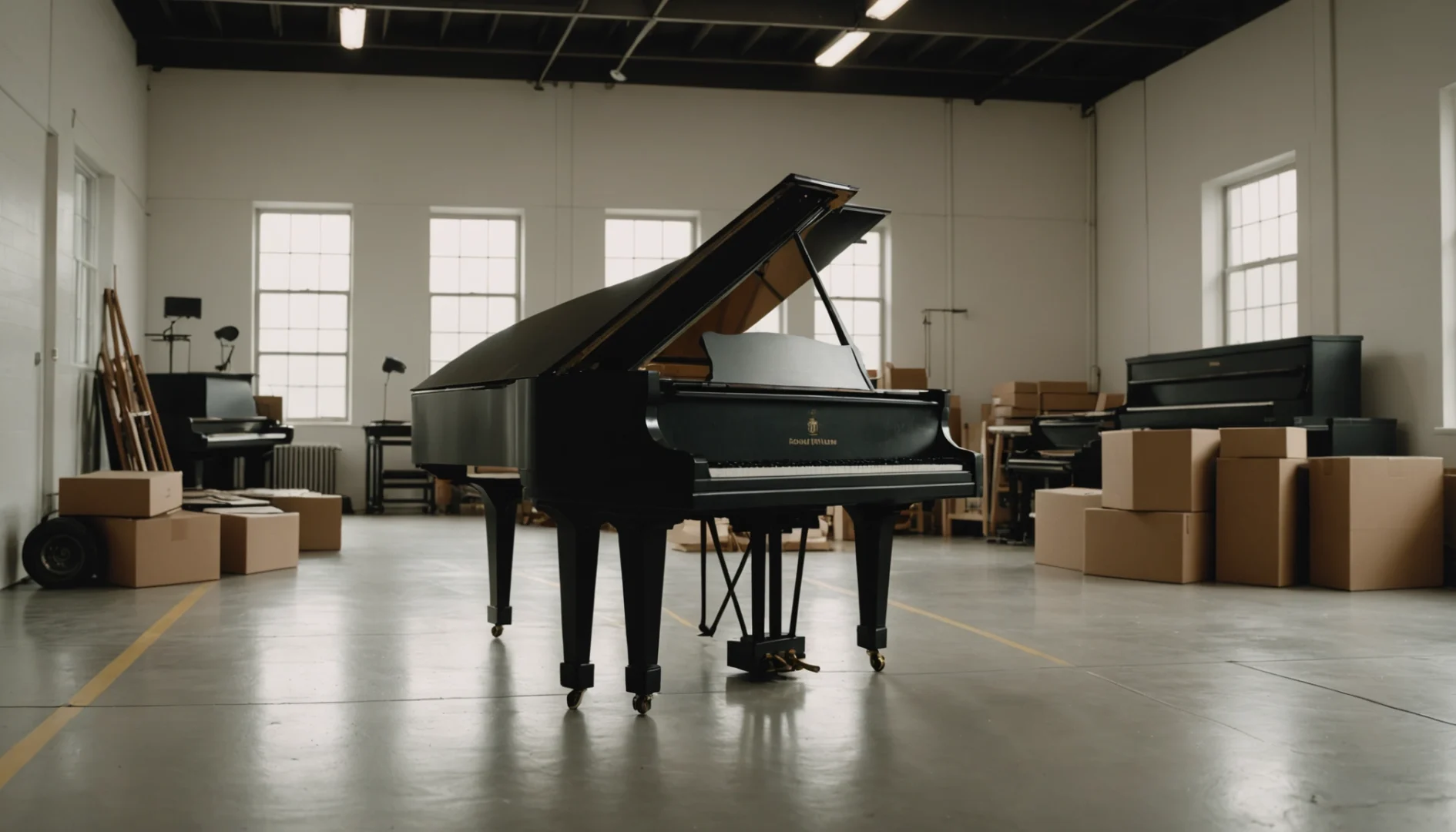 peut on coucher un piano pour le transporter