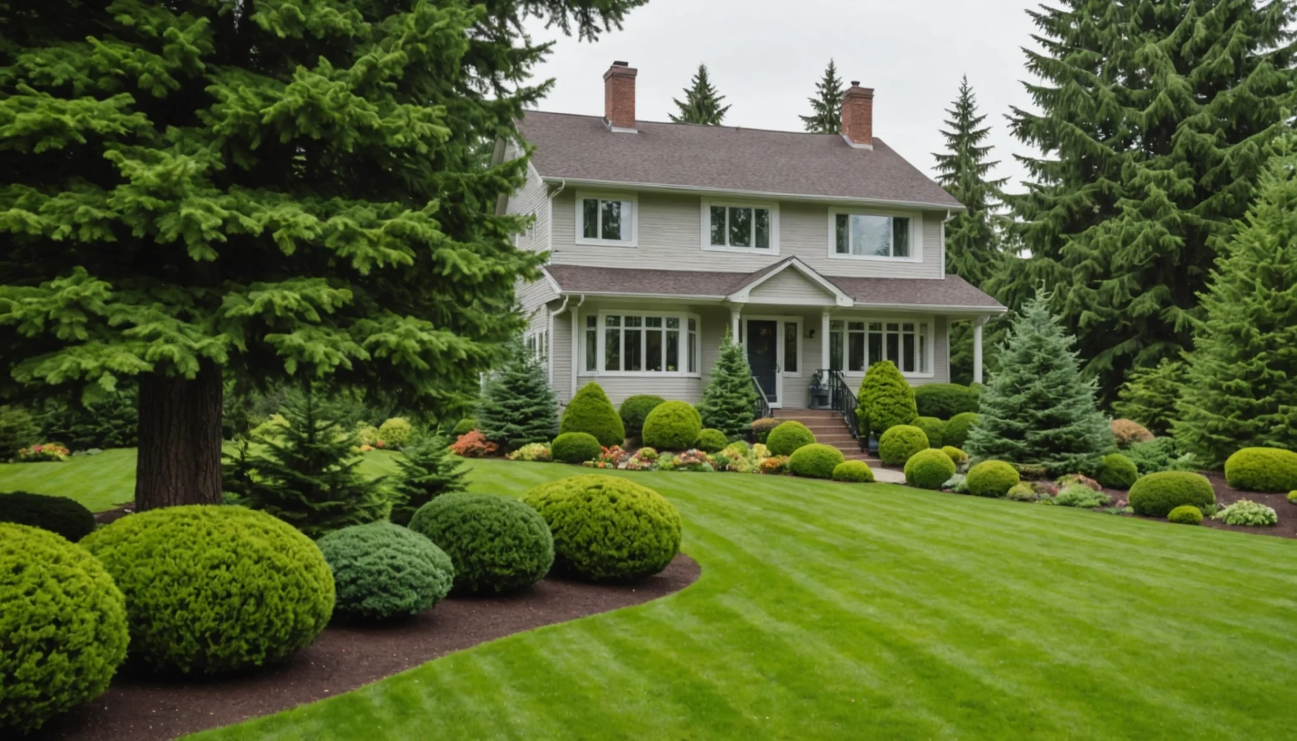 arbres persistants pour jardin de devant