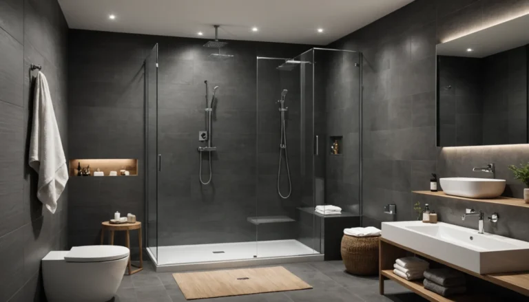 douche alternative au carrelage
