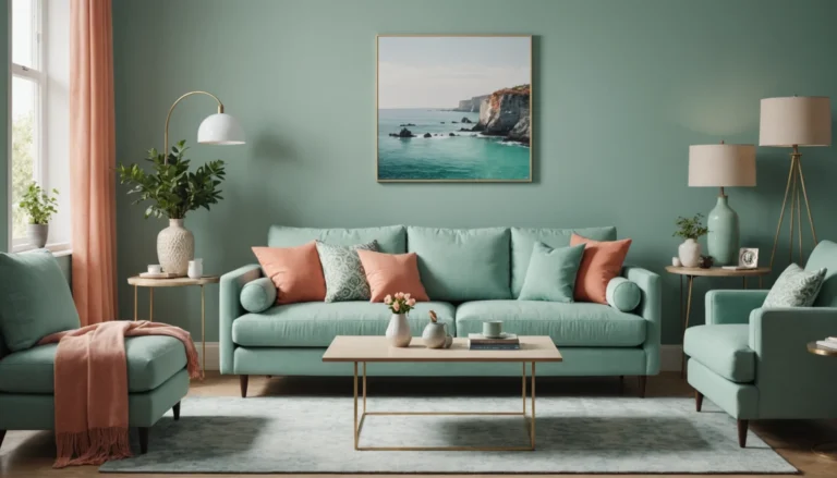 couleur complémentaire vert d'eau