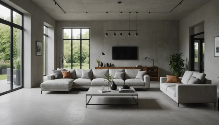 carrelage effet béton