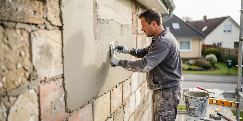 rénovation mur extérieur
