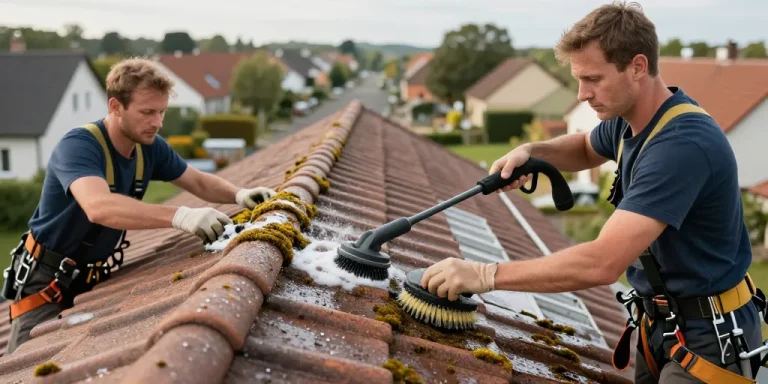 Nettoyage et démoussage de toiture : l'entretien indispensable pour faire respirer votre maison