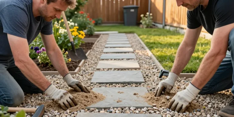 faire un chemin dans son jardin