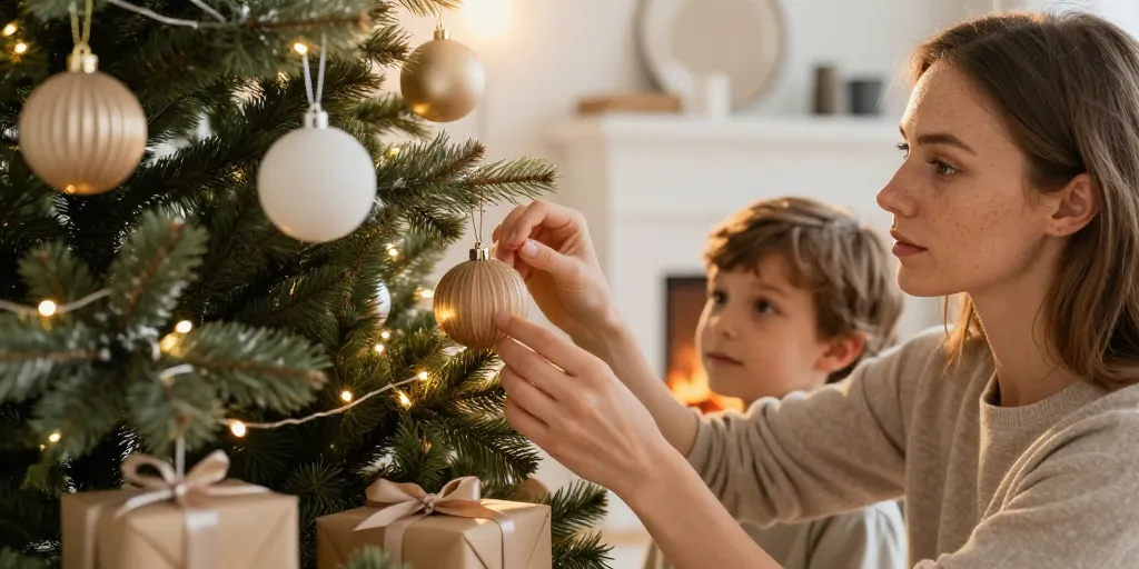 idee deco pour sapin de noel