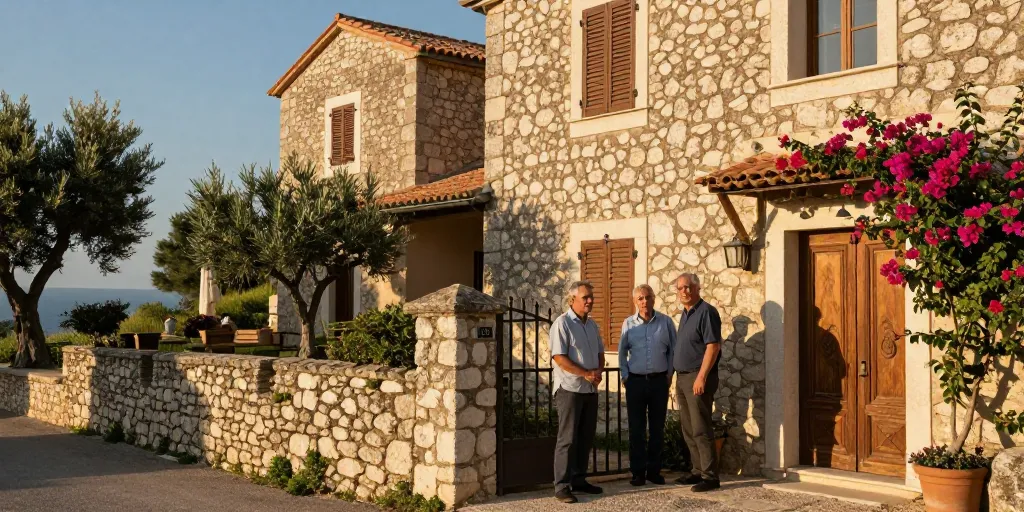 photo maison michel fugain corse