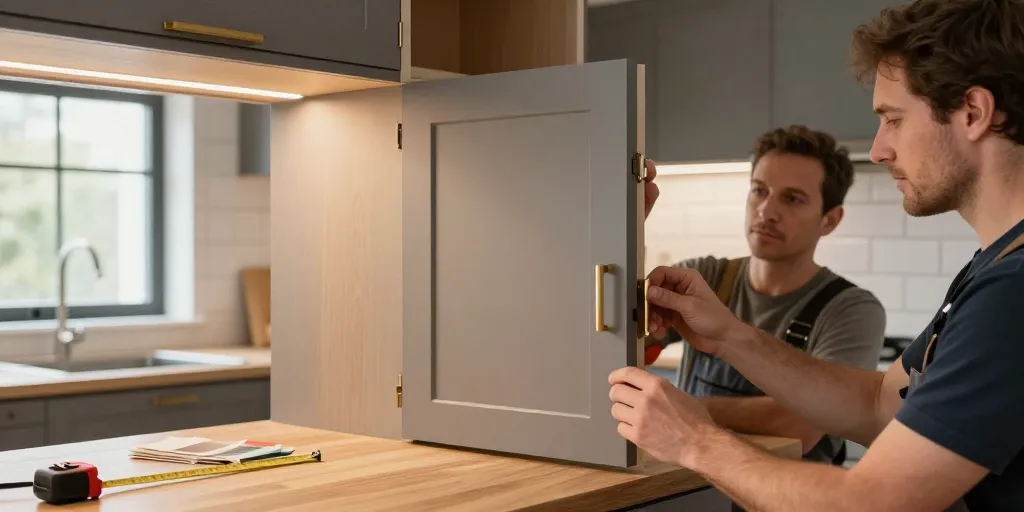 Rénover sa cuisine sans tout changer : la solution des façades sur mesure