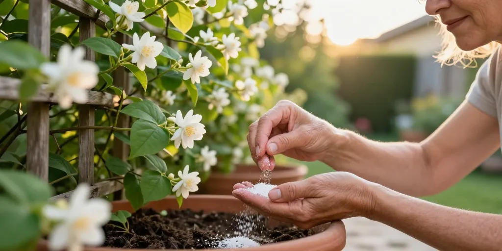 engrais pour jasmin extérieur