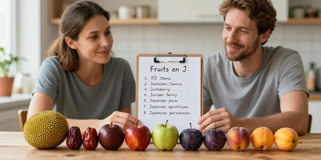 fruit en j