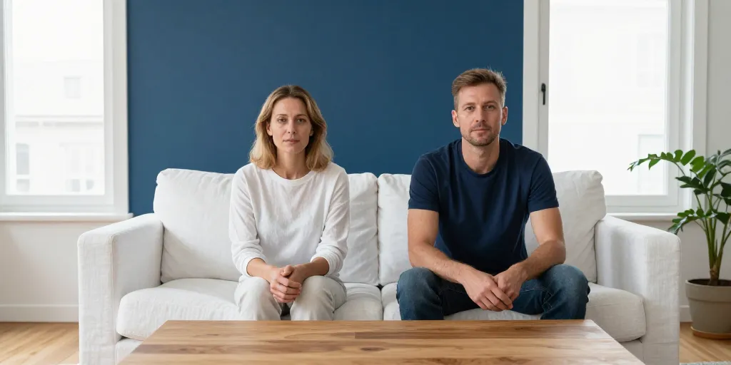 Quelle couleur associer au bleu : le blanc ou le bois ?