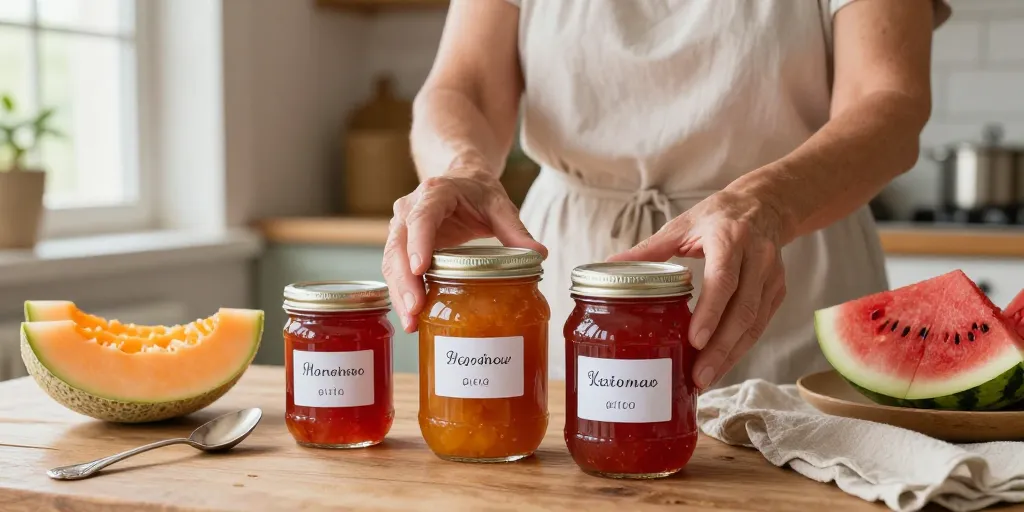 confiture pasteque melon