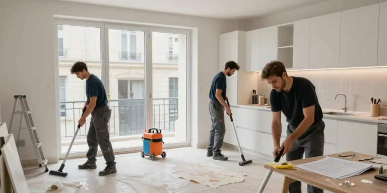 Nettoyage après travaux à Bordeaux : l'étape indispensable avant réception d'un chantier