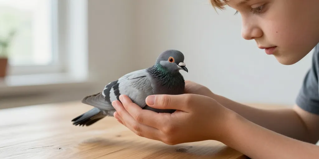 Bébé pigeon : les gestes essentiels pour réussir un sauvetage efficace