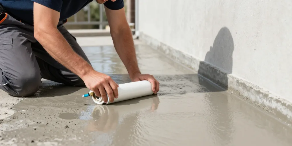 Etanchéifier dalle béton : la méthode efficace pour stopper les infiltrations